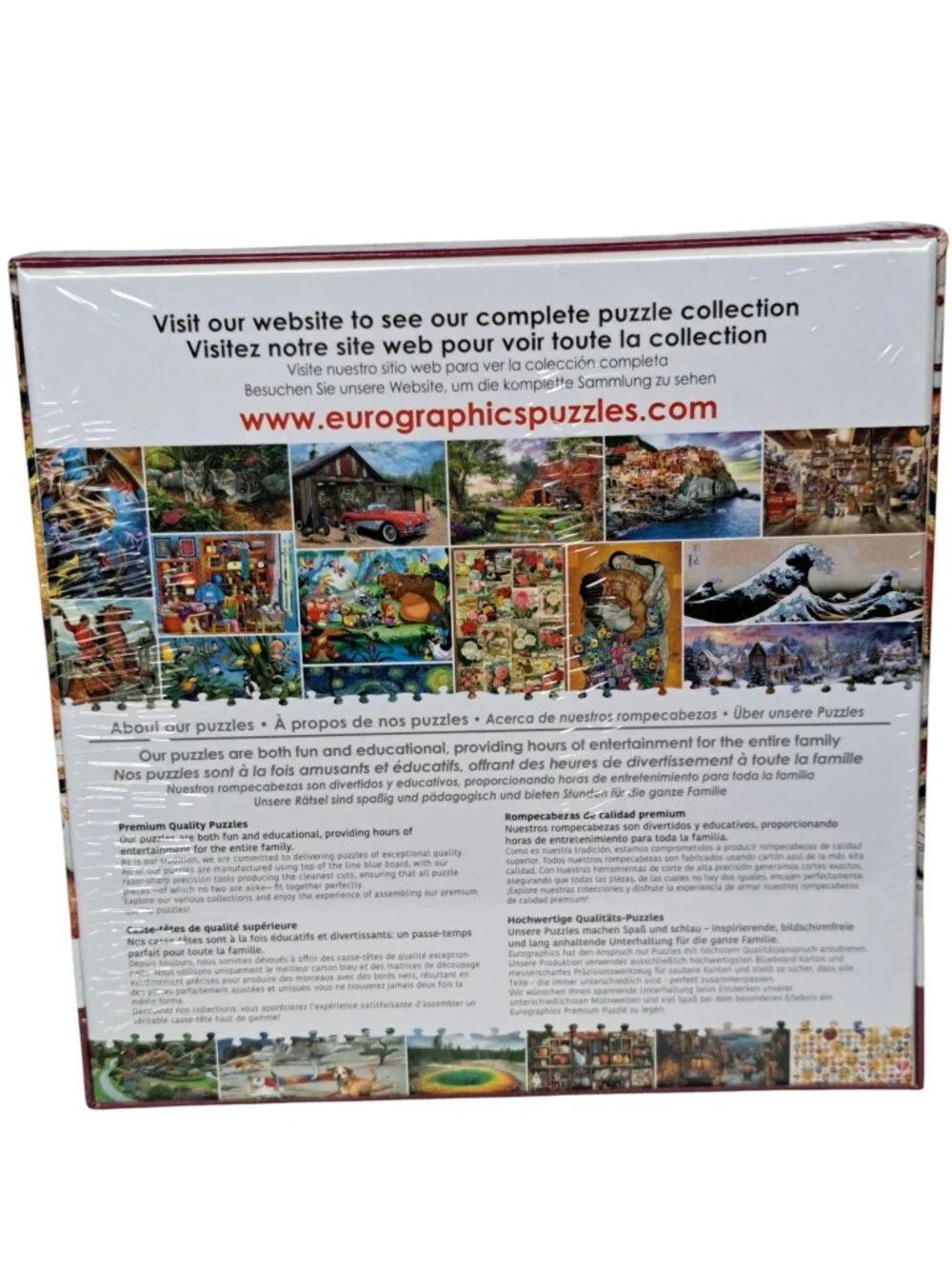 Eurographics Jigsaw Puzzle : Venetian Masks, Colors of the World, 1000 Pc, NEW